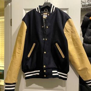 Brand new varsity jacket. Xl
